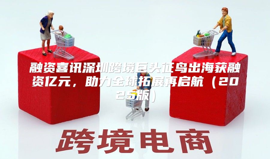 融资喜讯深圳跨境巨头征鸟出海获融资亿元，助力全球拓展再启航2025版