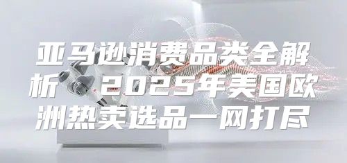 亚马逊消费品类全解析  2025年美国欧洲热卖选品一网打尽