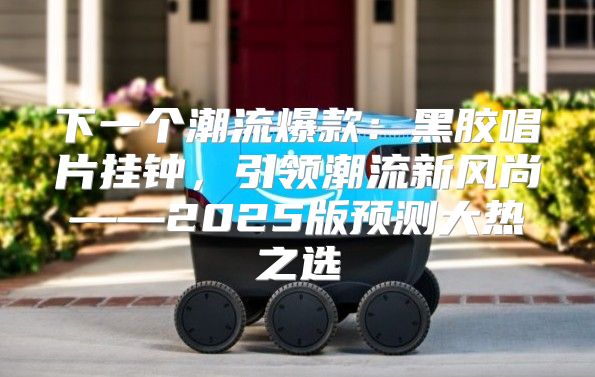 下一个潮流爆款：黑胶唱片挂钟，引领潮流新风尚——2025版预测大热之选