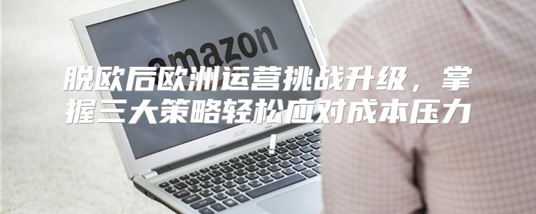 脱欧后欧洲运营挑战升级，掌握三大策略轻松应对成本压力！