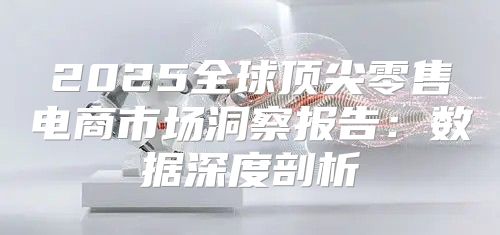 2025全球顶尖零售电商市场洞察报告：数据深度剖析