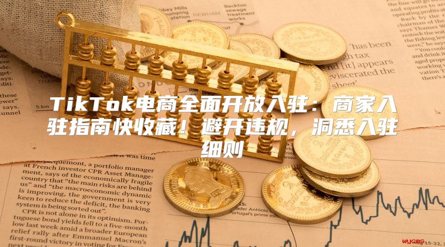 TikTok电商全面开放入驻：商家入驻指南快收藏！避开违规，洞悉入驻细则