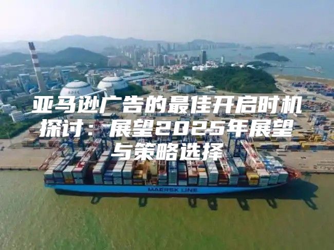 亚马逊广告的最佳开启时机探讨：展望2025年展望与策略选择