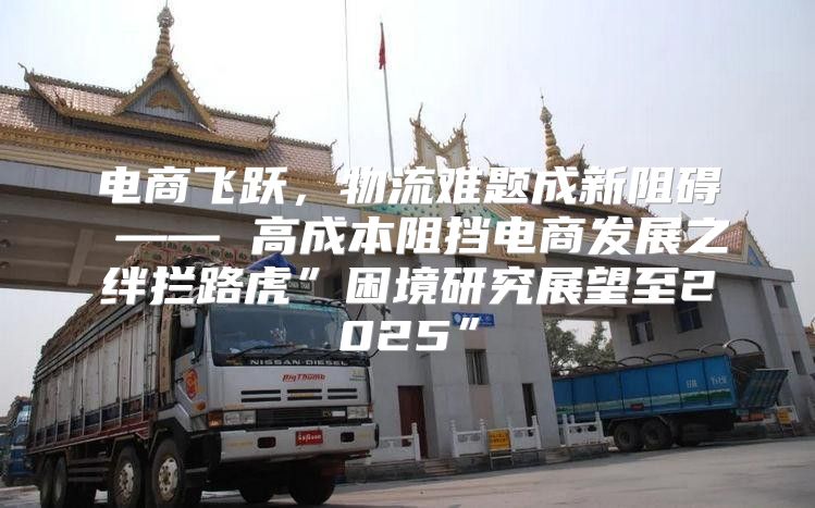 电商飞跃，物流难题成新阻碍 —— 高成本阻挡电商发展之绊拦路虎”困境研究展望至2025”