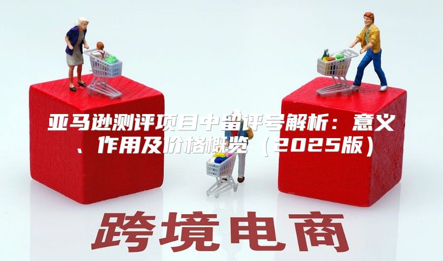 亚马逊测评项目中留评号解析：意义、作用及价格概览2025版