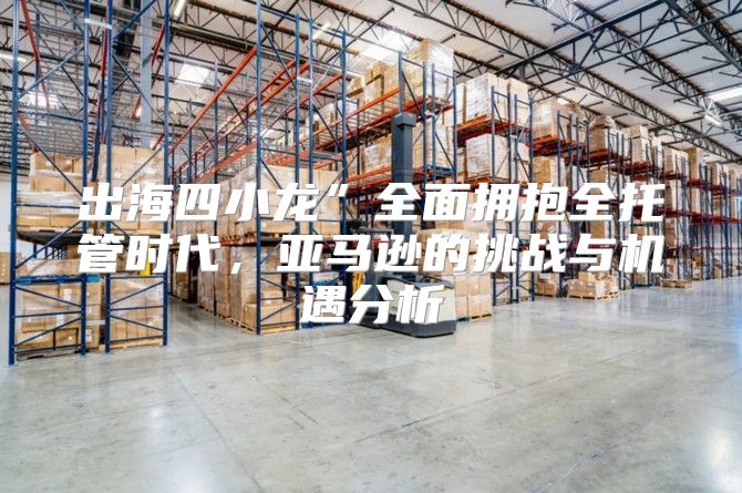 出海四小龙”全面拥抱全托管时代，亚马逊的挑战与机遇分析