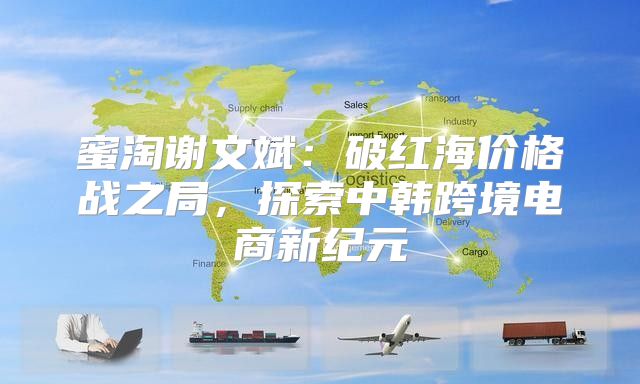 蜜淘谢文斌：破红海价格战之局，探索中韩跨境电商新纪元