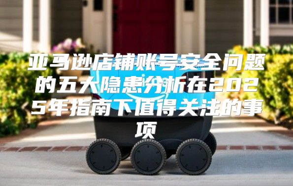 亚马逊店铺账号安全问题的五大隐患分析在2025年指南下值得关注的事项