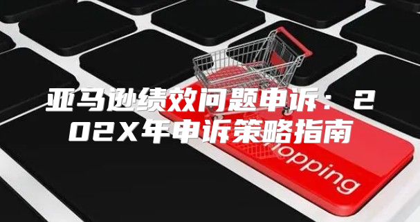 亚马逊绩效问题申诉：202X年申诉策略指南
