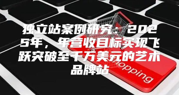独立站案例研究：2025年，年营收目标实现飞跃突破至千万美元的艺术品牌站