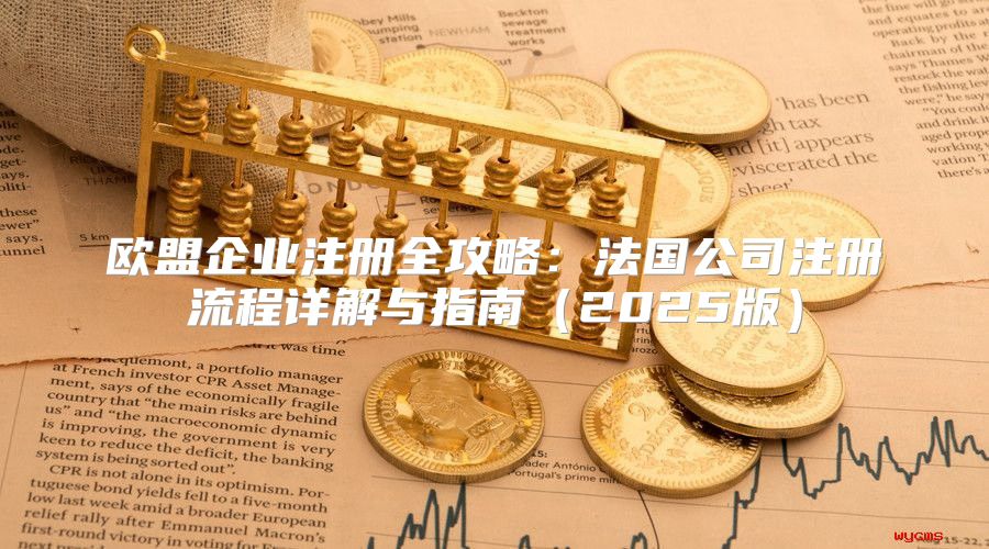 欧盟企业注册全攻略：法国公司注册流程详解与指南2025版