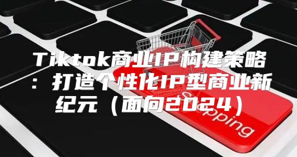 Tiktok商业IP构建策略：打造个性化IP型商业新纪元面向2025