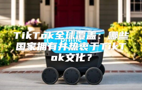 TikTok全球覆盖：哪些国家拥有并热衷于TikTok文化？