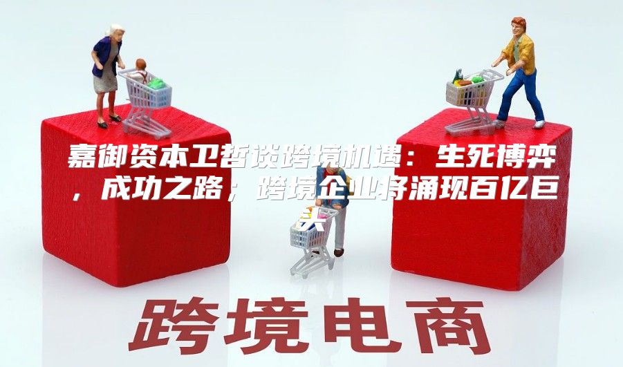 嘉御资本卫哲谈跨境机遇：生死博弈，成功之路；跨境企业将涌现百亿巨头