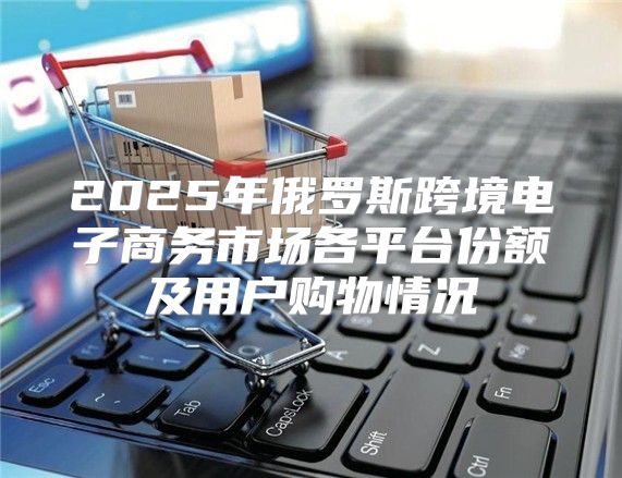 2025年俄罗斯跨境电子商务市场各平台份额及用户购物情况