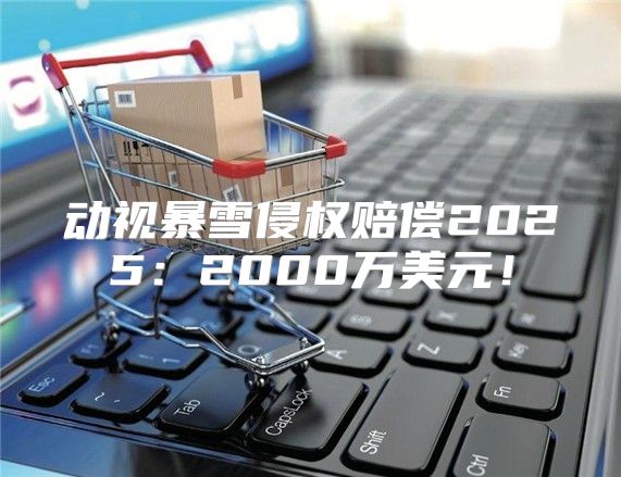动视暴雪侵权赔偿20252000万美元！