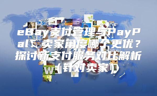 eBay支付管理与PayPal：卖家角度哪个更优？探讨新支付服务对比解析针对卖家