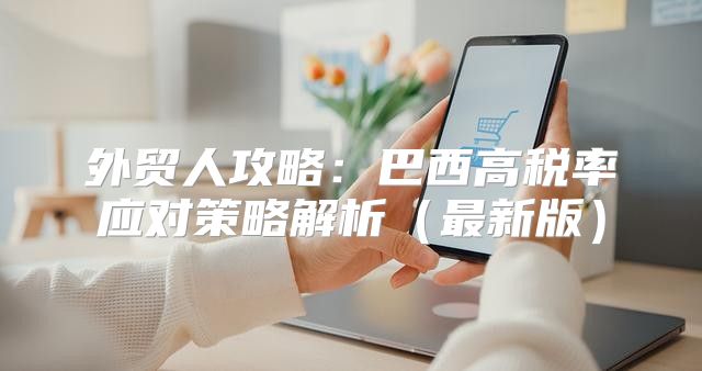 外贸人攻略：巴西高税率应对策略解析最新版