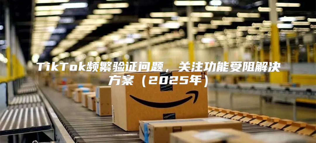 TikTok频繁验证问题，关注功能受阻解决方案2025年
