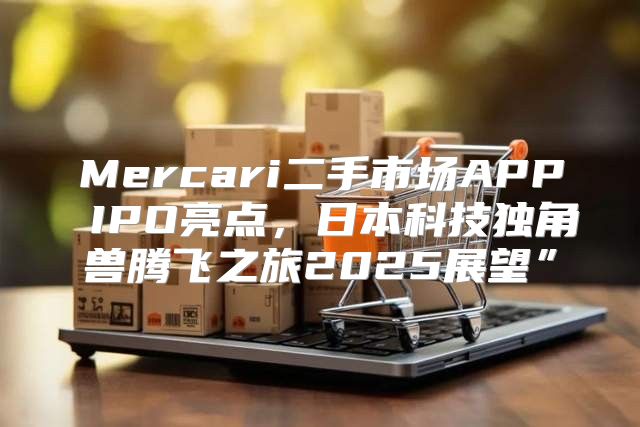 Mercari二手市场APP IPO亮点，日本科技独角兽腾飞之旅2025展望”