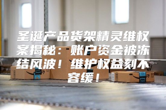 圣诞产品货架精灵维权案揭秘：账户资金被冻结风波！维护权益刻不容缓！