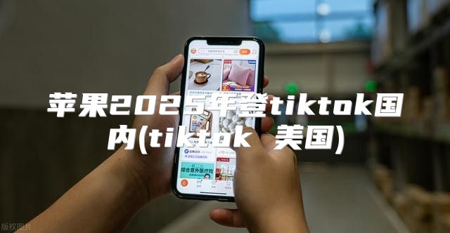 苹果2025年登tiktok国内(tiktok 美国)
