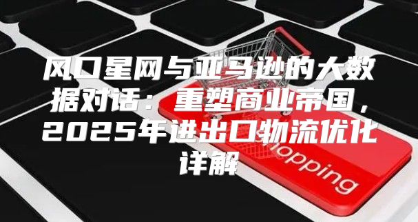风口星网与亚马逊的大数据对话：重塑商业帝国，2025年进出口物流优化详解
