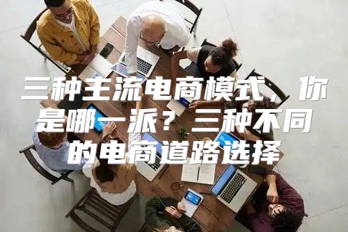 三种主流电商模式，你是哪一派？三种不同的电商道路选择