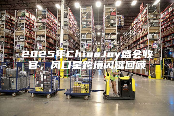 2025年ChinaJoy盛会收官，风口星跨境闪耀回顾