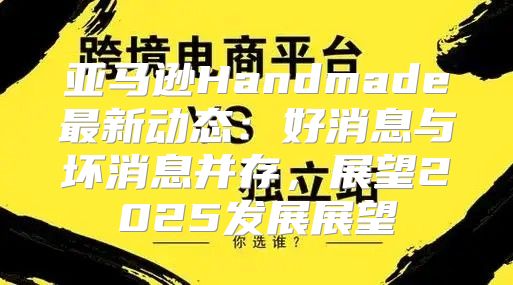 亚马逊Handmade最新动态：好消息与坏消息并存，展望2025发展展望