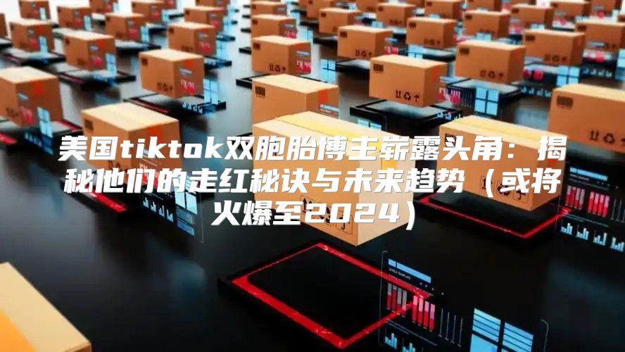 美国tiktok双胞胎博主崭露头角：揭秘他们的走红秘诀与未来趋势或将火爆至2025