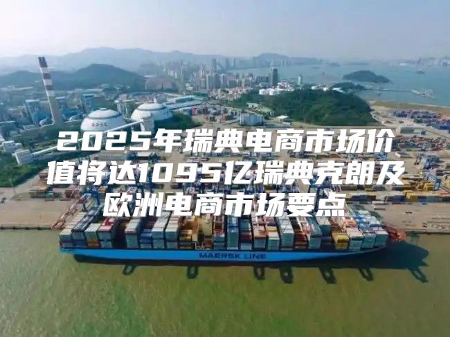 2025年瑞典电商市场价值将达1095亿瑞典克朗及欧洲电商市场要点