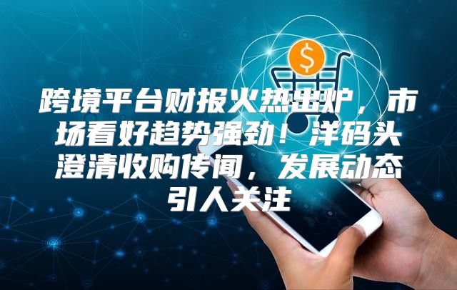 跨境平台财报火热出炉，市场看好趋势强劲！洋码头澄清收购传闻，发展动态引人关注