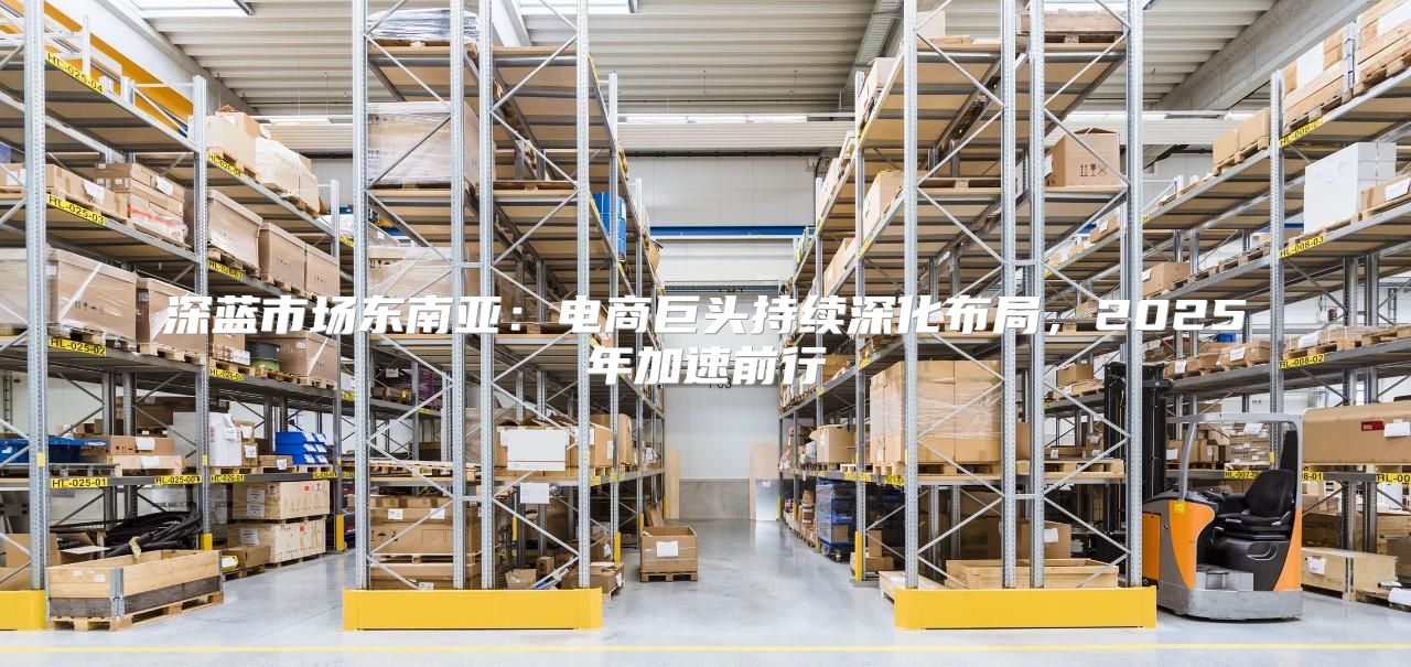 深蓝市场东南亚：电商巨头持续深化布局，2025年加速前行