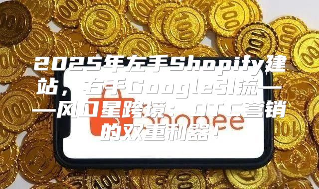 2025年左手Shopify建站，右手Google引流——风口星跨境：DTC营销的双重利器！