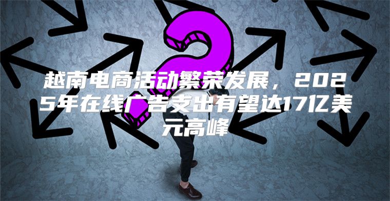 越南电商活动繁荣发展，2025年在线广告支出有望达17亿美元高峰