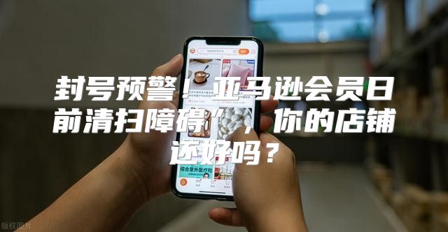 封号预警！亚马逊会员日前清扫障碍”，你的店铺还好吗？