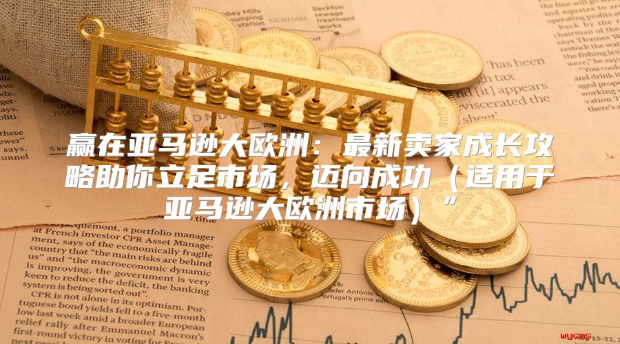 赢在亚马逊大欧洲：最新卖家成长攻略助你立足市场，迈向成功适用于亚马逊大欧洲市场”