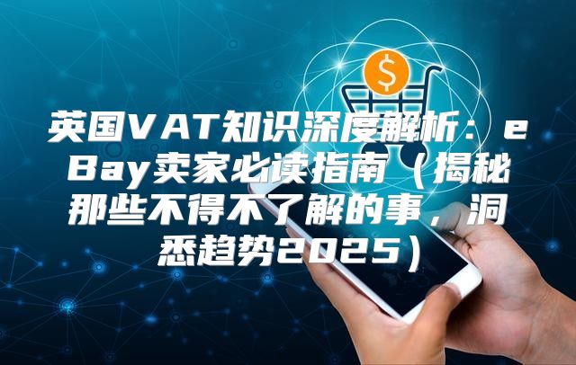 英国VAT知识深度解析：eBay卖家必读指南揭秘那些不得不了解的事，洞悉趋势2025