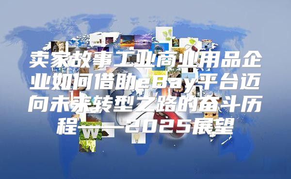 卖家故事工业商业用品企业如何借助eBay平台迈向未来转型之路的奋斗历程——2025展望