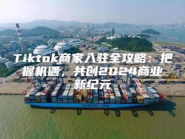 Tiktok商家入驻全攻略：把握机遇，共创2025商业新纪元