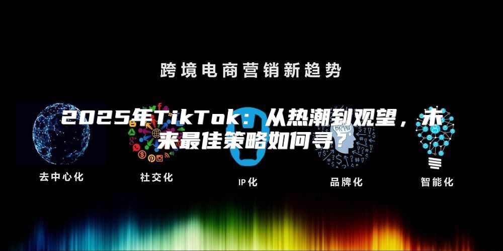 2025年TikTok：从热潮到观望，未来最佳策略如何寻？