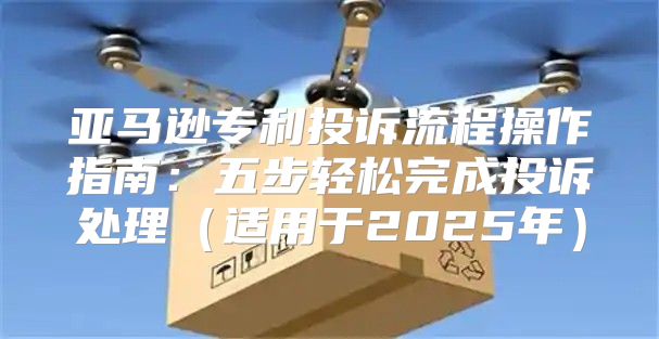 亚马逊专利投诉流程操作指南：五步轻松完成投诉处理适用于2025年
