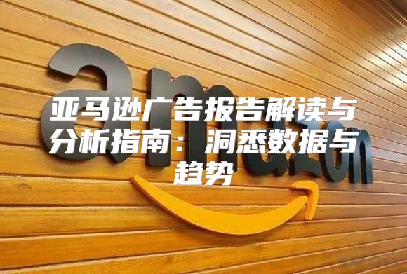 亚马逊广告报告解读与分析指南：洞悉数据与趋势