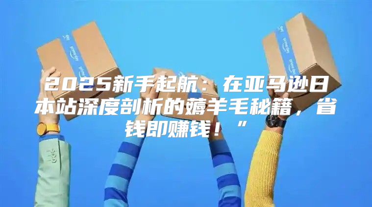 2025新手起航：在亚马逊日本站深度剖析的薅羊毛秘籍，省钱即赚钱！”