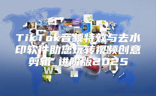 TikTok音频特效与去水印软件助您玩转视频创意剪辑_进阶版2025