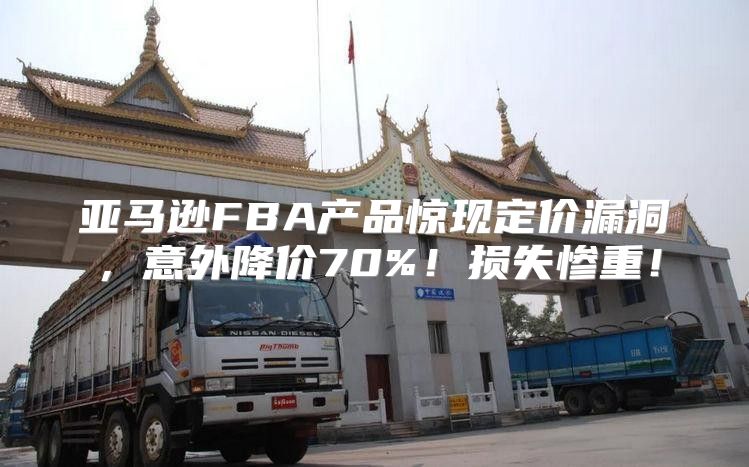亚马逊FBA产品惊现定价漏洞，意外降价70%！损失惨重！