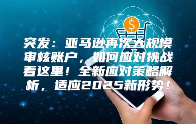 突发：亚马逊再次大规模审核账户，如何应对挑战看这里！全新应对策略解析，适应2025新形势！