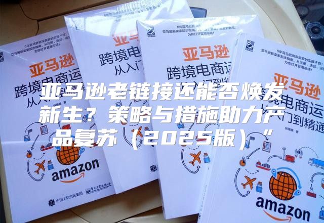 亚马逊老链接还能否焕发新生？策略与措施助力产品复苏2025版”