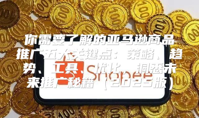 你需要了解的亚马逊商品推广五大关键点：策略、趋势、工具、优化，洞悉未来推广秘籍2025版